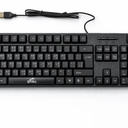 EXCELL EK-108 USB Standard Multimedia Keyboard